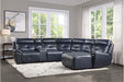 Avenue Right Side Chaise in Navy 9469NVB-RC - Home Furniture And More (Brentwood, MD)