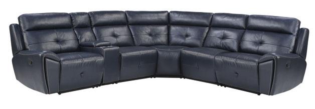 Avenue Armless Chair in Navy 9469NVB-AC - Home Furniture And More (Brentwood, MD)