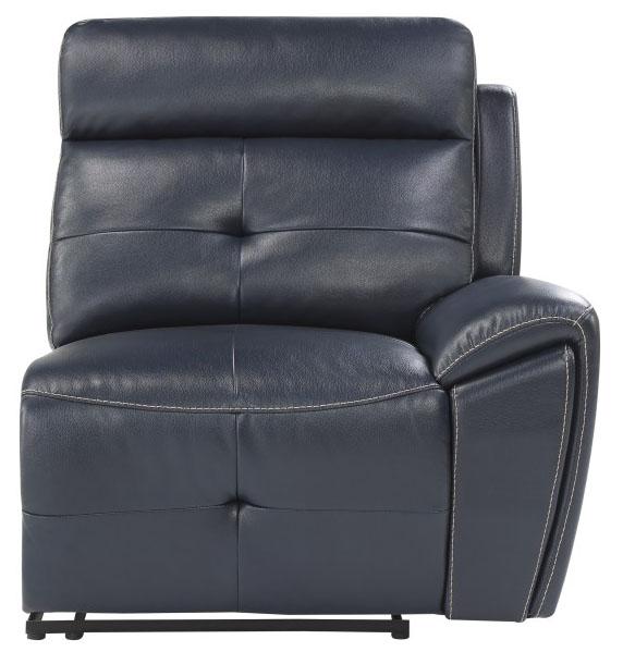 Avenue Right Side Reclining Chair in Navy 9469NVB-RR - Home Furniture And More (Brentwood, MD)