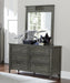 Garcia 6 Drawer Dresser in Gray 2046-5 - Home Furniture And More (Brentwood, MD)