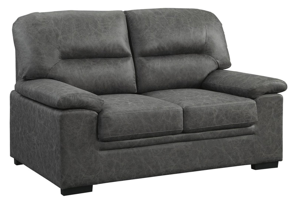 Michigan Loveseat in Dark Gray 9407DG-2 - Home Furniture And More (Brentwood, MD)