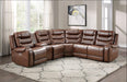 Putnam Armless Chair in Brown 9405BR-AC - Home Furniture And More (Brentwood, MD)