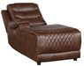 Putnam Power Left Side Reclining Chaise with USB Port in Brown 9405BR-LCPW - Home Furniture And More (Brentwood, MD)