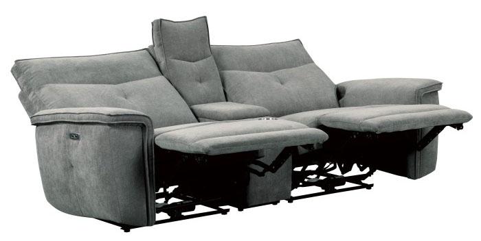 Tesoro Power Double Reclining Loveseat in Dark Gray 9509DG-2CNPWH* - Home Furniture And More (Brentwood, MD)