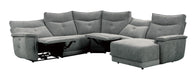 Tesoro Right Side Chaise in Dark Gray 9509DG-5R - Home Furniture And More (Brentwood, MD)