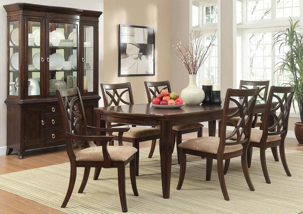 Keegan Dining Table in Cherry 2546-96 - Home Furniture And More (Brentwood, MD)