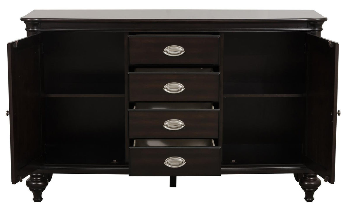 Marston Buffet in Dark Cherry 2615DC-55 - Home Furniture And More (Brentwood, MD)