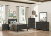 Mayville Full Sleigh Bed in Gray 2147FSG-1 - Home Furniture And More (Brentwood, MD)