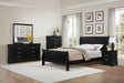 Mayville 2 Drawer Nightstand in Black 2147BK-4 - Home Furniture And More (Brentwood, MD)