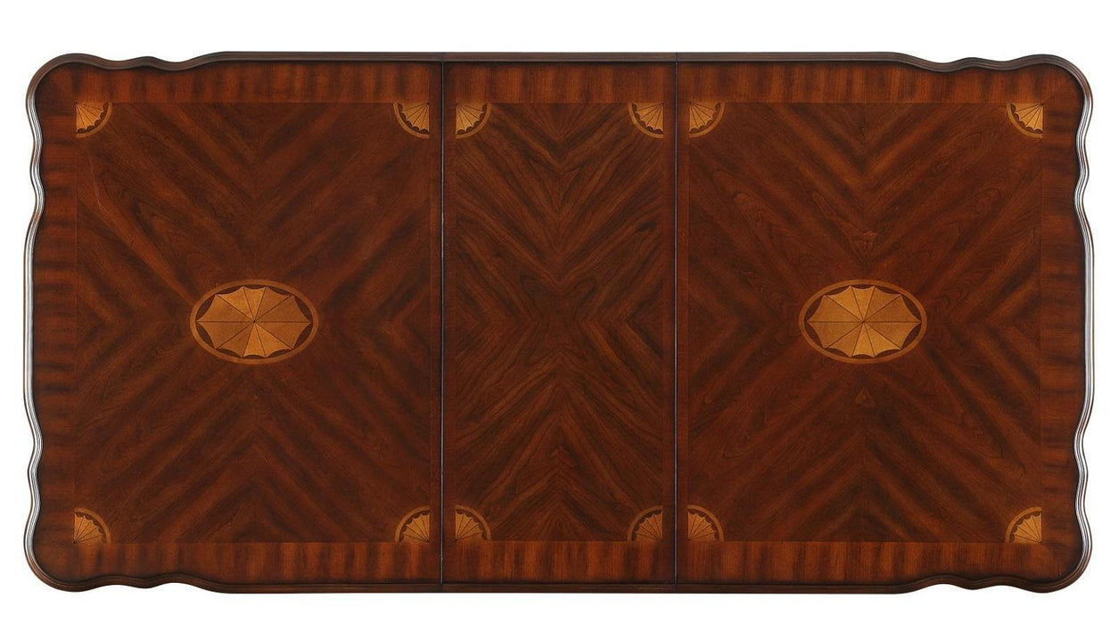 Norwich Dining Table in Dark Cherry 5055-82 - Home Furniture And More (Brentwood, MD)