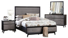Raku 3 Drawer Nightstand in Gray 1711-4 - Home Furniture And More (Brentwood, MD)