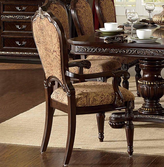 Russian Hill Arm Chair in Cherry (Set of 2) - Home Furniture And More (Brentwood, MD)