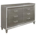 Tamsin Dresser in Silver Grey Metallic 1616-5 - Home Furniture And More (Brentwood, MD)