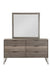 Urbanite Dresser in Tri-tone Gray 1604-5 - Home Furniture And More (Brentwood, MD)