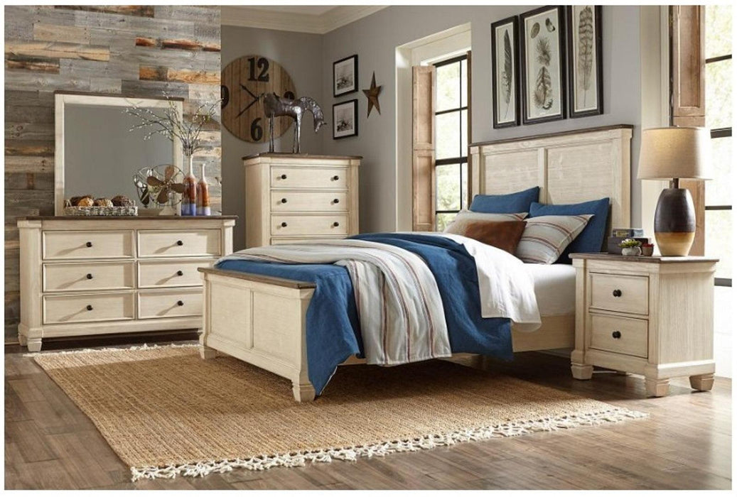Weaver Nightstand in Two Tone 1626-4 - Home Furniture And More (Brentwood, MD)