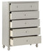Wellsummer 5 Drawer Chest in Gray 1803GY-9 - Home Furniture And More (Brentwood, MD)