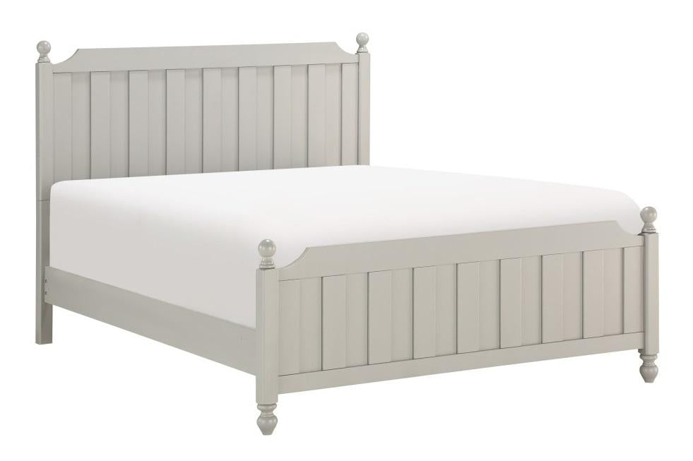 Wellsummer Full Panel Bed in Gray 1803GYF-1* - Home Furniture And More (Brentwood, MD)