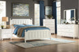 Wellsummer Queen Panel Bed in White 1803W-1* - Home Furniture And More (Brentwood, MD)