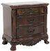 Deryn Park 3 Drawer Nightstand  in Cherry 2243-4 - Home Furniture And More (Brentwood, MD)