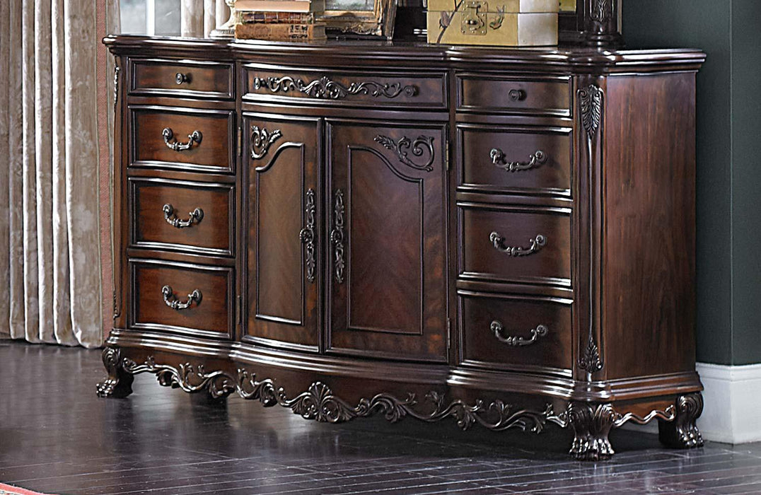 Deryn Park 9 Drawer Dresser in Cherry 2243-5 - Home Furniture And More (Brentwood, MD)