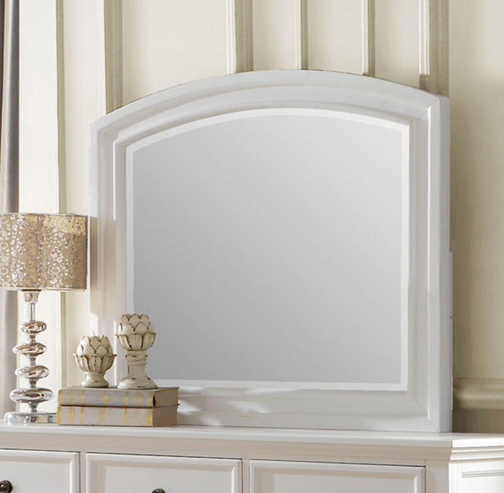Laurelin Mirror in White 1714W-6 - Home Furniture And More (Brentwood, MD)