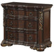 Royal Highlands 3 Drawer Nightstand in Rich Cherry 1603-4 - Home Furniture And More (Brentwood, MD)