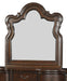 Royal Highlands Mirror in Rich Cherry 1603-6 - Home Furniture And More (Brentwood, MD)