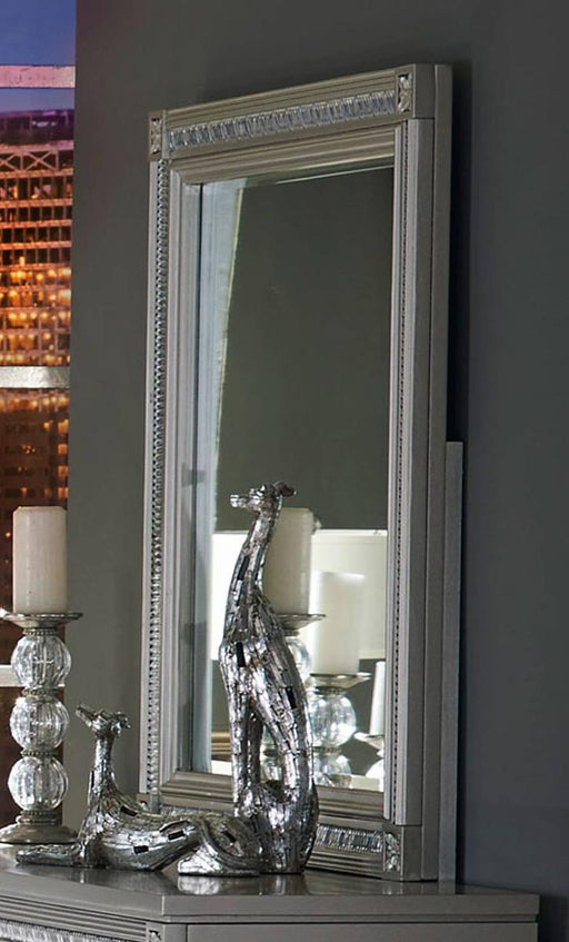 Bevelle Mirror in Silver 1958-6 - Home Furniture And More (Brentwood, MD)