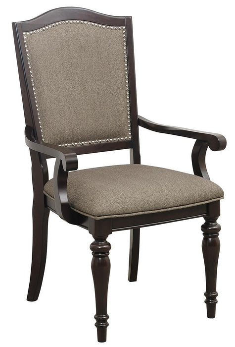 Marston Arm Chair in Dark Cherry (Set of 2) 2615DCA - Home Furniture And More (Brentwood, MD)