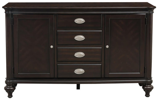 Marston Buffet in Dark Cherry 2615DC-55 - Home Furniture And More (Brentwood, MD)