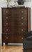 Cotterill 5 Drawer Chest in Cherry 1730-9 - Home Furniture And More (Brentwood, MD)