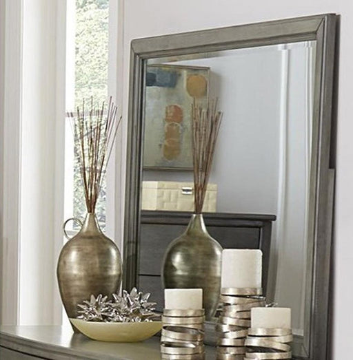 Cotterill Mirror in Gray 1730GY-6 - Home Furniture And More (Brentwood, MD)
