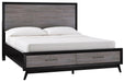 Raku Queen Storage Platform Bed in Gray 1711-1 - Home Furniture And More (Brentwood, MD)