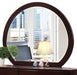 Lyric Mirror in Dark Espresso 1737NC-6 - Home Furniture And More (Brentwood, MD)