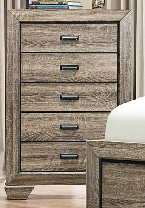 Beechnut 5 Drawer Chest in Natural 1904-9 - Home Furniture And More (Brentwood, MD)
