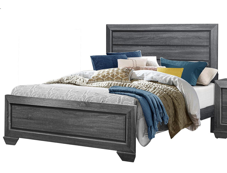 Beechnut Queen Panel Bed in Gray 1904GY-1 - Home Furniture And More (Brentwood, MD)