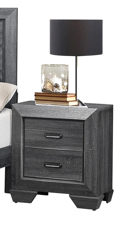 Beechnut 2 Drawer Nightstand in Gray 1904GY-4 - Home Furniture And More (Brentwood, MD)