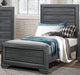 Beechnut Full Bed in Gray 1904FGY-1 - Home Furniture And More (Brentwood, MD)
