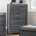 Beechnut 5 Drawer Chest in Gray 1904GY-9 - Home Furniture And More (Brentwood, MD)