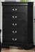 Mayville 5 Drawer Chest in Black 2147BK-9 - Home Furniture And More (Brentwood, MD)