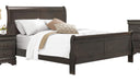 Mayville Queen Sleigh Bed in Gray 2147SG-1 - Home Furniture And More (Brentwood, MD)