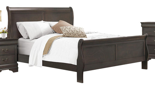 Mayville Queen Sleigh Bed in Gray 2147SG-1 - Home Furniture And More (Brentwood, MD)