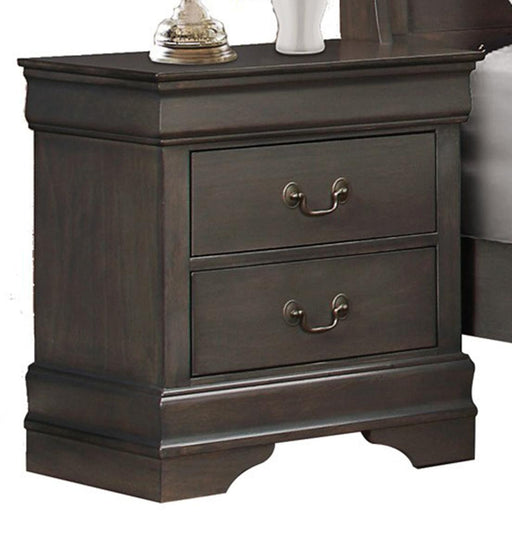 Mayville 2 Drawer Nightstand in Gray 2147SG-4 - Home Furniture And More (Brentwood, MD)