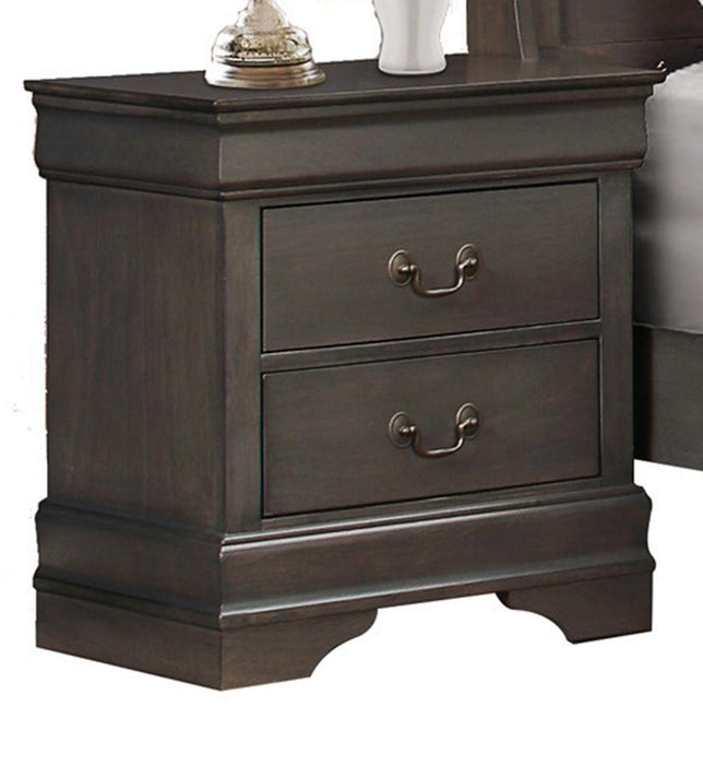Mayville 2 Drawer Nightstand in Gray 2147SG-4 - Home Furniture And More (Brentwood, MD)