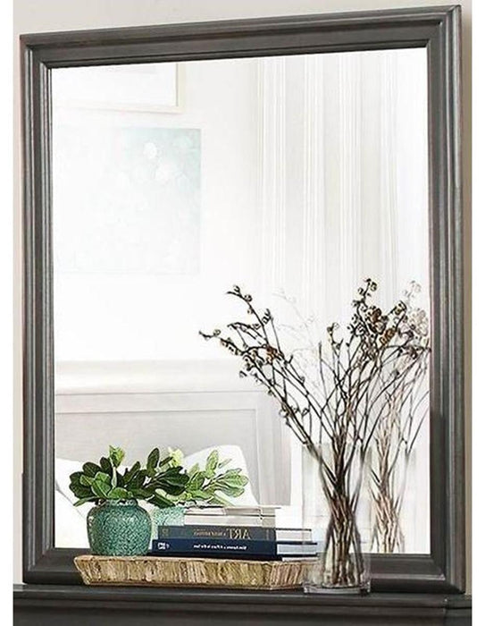 Mayville Mirror in Gray 2147SG-6 - Home Furniture And More (Brentwood, MD)
