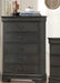 Mayville 5 Drawer Chest in Gray 2147SG-9 - Home Furniture And More (Brentwood, MD)