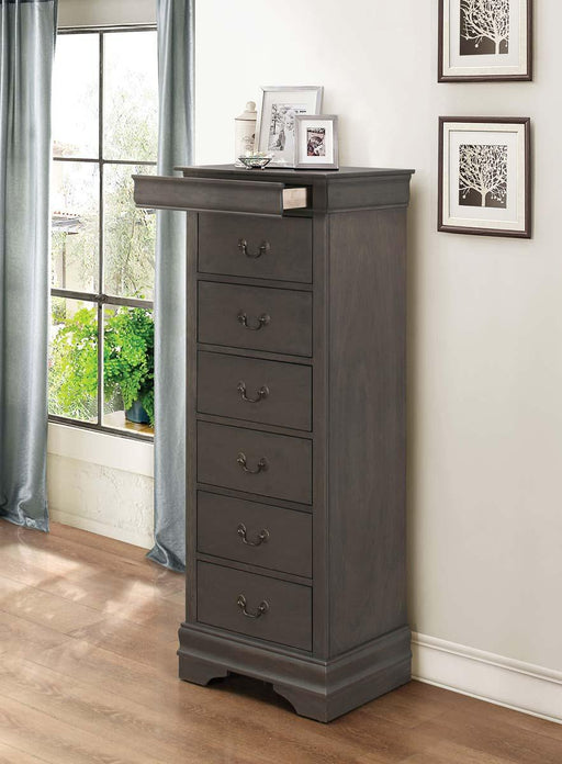 Mayville 6 Drawer Lingerie Chest in Gray 2147SG-12 - Home Furniture And More (Brentwood, MD)