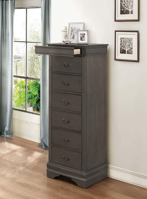 Mayville 6 Drawer Lingerie Chest in Gray 2147SG-12 - Home Furniture And More (Brentwood, MD)