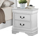 Mayville 2 Drawer Nightstand in White 2147W-4 - Home Furniture And More (Brentwood, MD)