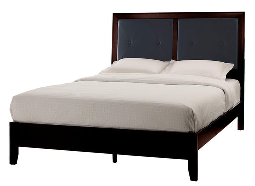 Edina Queen Panel Bed in Espresso-Hinted Cherry 2145-1 - Home Furniture And More (Brentwood, MD)